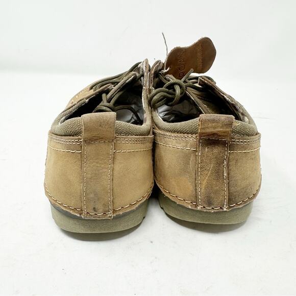 ROAN by BED STU Arlo Men's Brown Leather Distressed Oxfords NWT in Size 10.5 - Picture 3 of 6